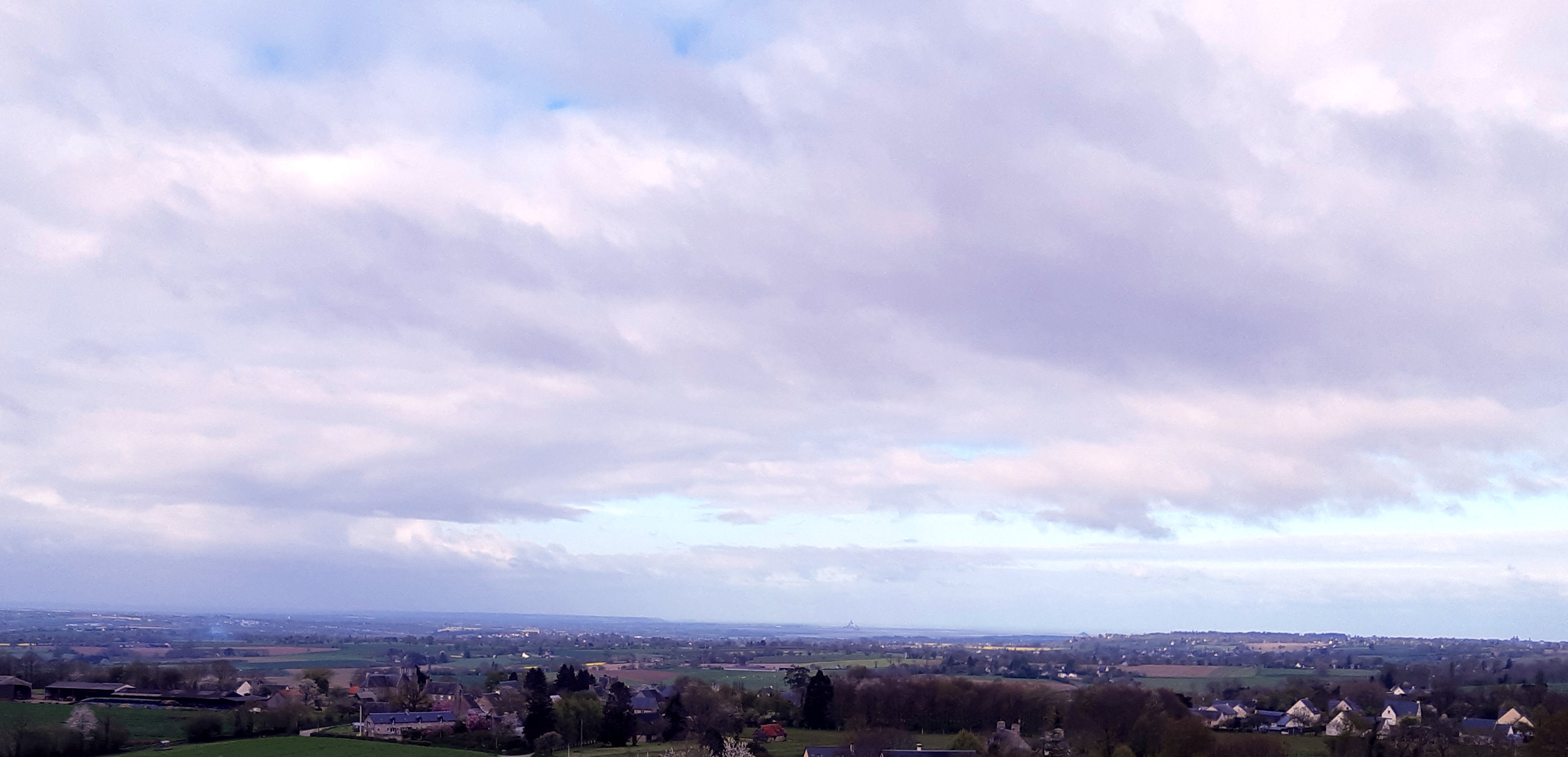 Vue sur le Mont depuis la table d'orientation